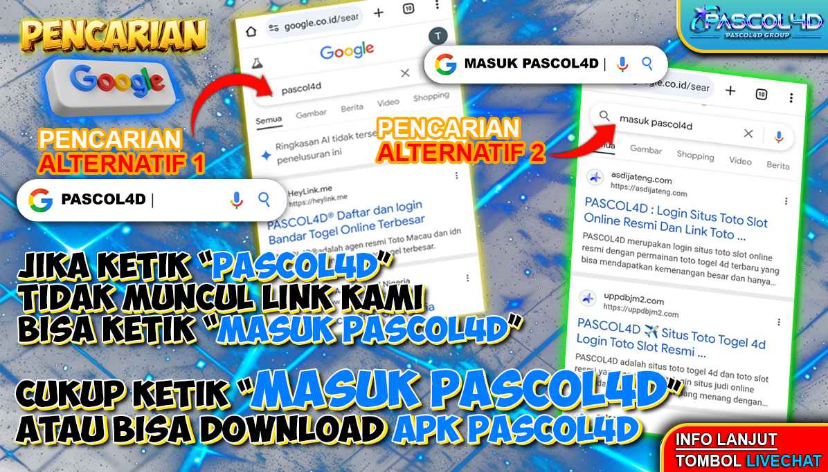PASCOL4D : Daftar Situs Toto Togel Macau 4d & Toto Slot Resmi Top 1 2025